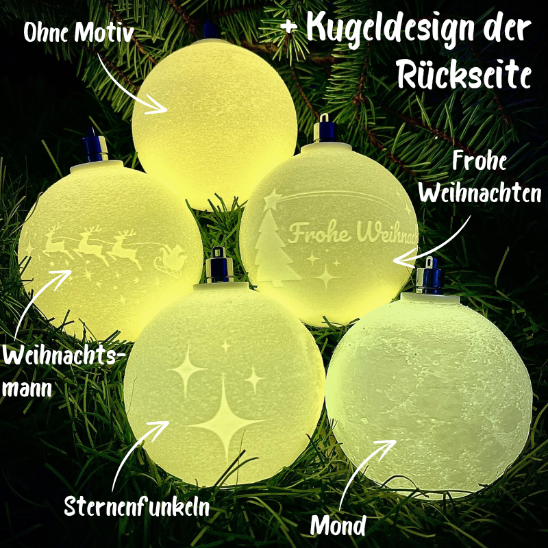 Personalisierte Weihnachtskugel